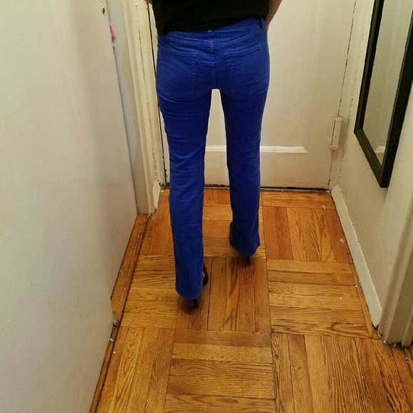 Jcrew royal blue corduroy pants size 26r. - Picture 8 of 8